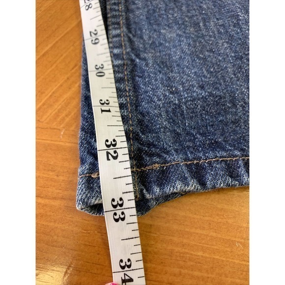 Vtg UNITED COLORS OF BENETTON Jeans Sz12 32x33 Made in Italy Flare Bootcut - Picture 7 of 8